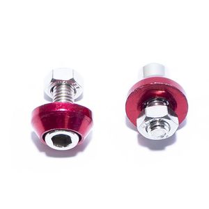 DK - Tornillo Decorativo Porta Placa MTX | Rojo