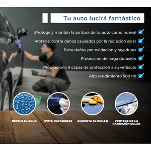Tecno Israel - Recubrimiento Ceramico de Vehiculos RV-01TECN | Negro