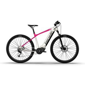 Benelli - Bicicleta E-M22 Exp Aluminio 29 630 Talla M | Blanco/Rosado