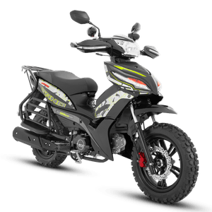 Moto Scooter Daytona Dy125 Tanq Negro Verde 2025