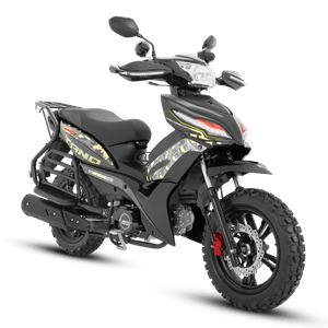 Moto Scooter Daytona Dy125 Tanq Negro/Amarillo 2025