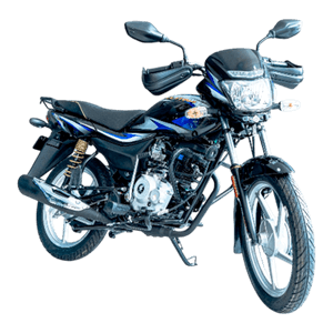 Moto Utilitaria Bajaj Platina 100 Es Negro/Azul 2025