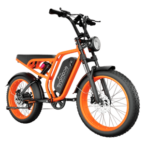 Bicicleta Eléctrica Ecomove Turbo Z Naranja