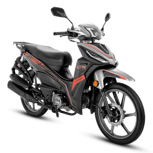 Moto Scooter Daytona Dy125 Cx7 Pro Negro/Rojo 2025