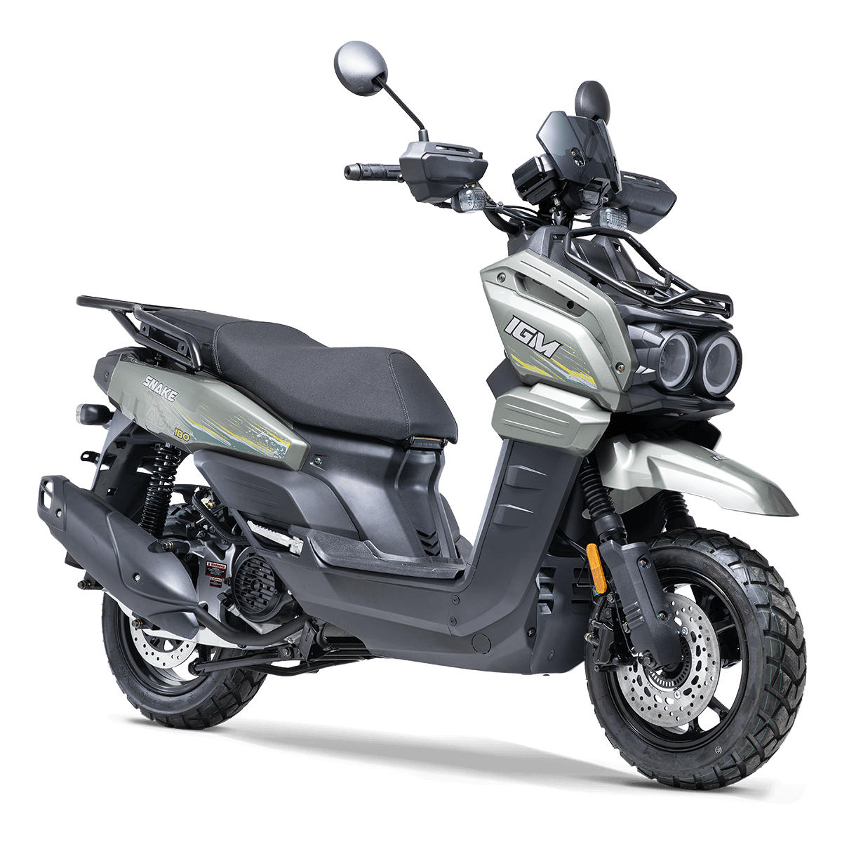 Compra Moto Scooter Igm Snake Adv 180 Verde 2026 Moto Power